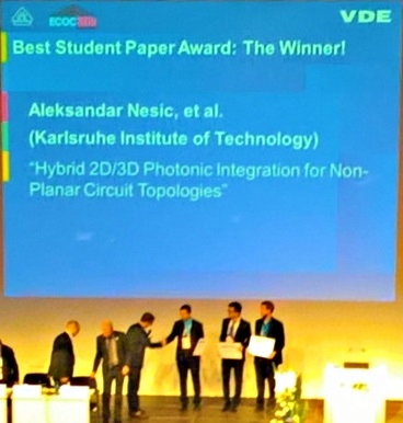 ADVA Best Paper Award